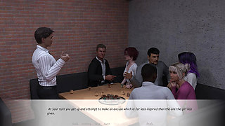 My Stepbrother's Wife - Cole got a chance and  fucked Kirsten in the Restroom - Demo