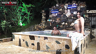 Naughty XXX Threesome in the Jacuzzi with Lolla Hendricks