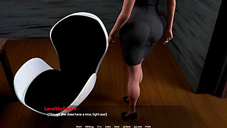Away From Home 12 Part 43 Sexy Lady in Office Dress by Loveskysan69