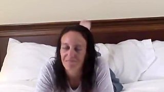 Takes On Two Cocks At Once