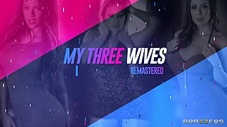 My Three Wives: Remastered With Peta Jensen, Johnny Sins, Kendra Lust, Kissa Sins - Brazzers