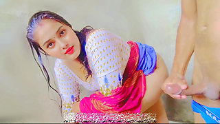 Village Desi Hot Soniya Aunty Fucking with her Padosi Young Boy's Thick Dick In Full Hindi Audio In Outdoor