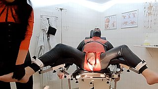 Tickled on the Gynecologicalchair