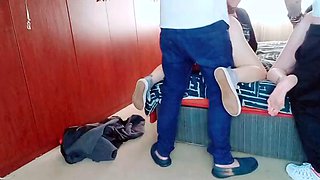 Foursome swopping partners halfway