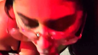 Sex-hungry latina broad gets in a random car to have a hookup for tonight