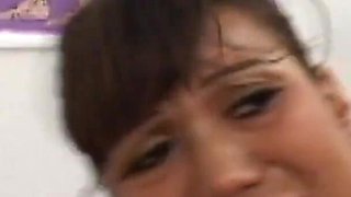 Hot nurse gets on big black cock and deepthroats