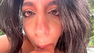 My POV with Horny Fat Tits Sarah Arabic