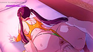 Terena gets lost in a wild fuckfest in uncensored anime fun