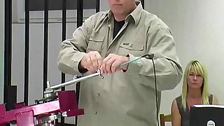 Cynthiavellons Spanking Machine - Bare Back Whipping