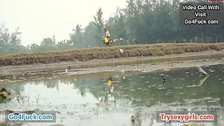 Lustful Indian slutty MILF porn emotional movie