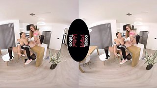 Lewd coquettes VR exciting adult movie