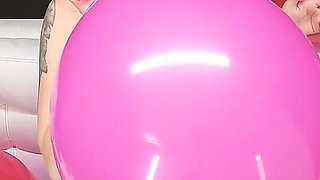Free POV Devil Smoking Pop Red Balloons