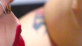Close-up: Intense Eye-to-eye Blowjob, Fpov, and Slow-motion Cumshot