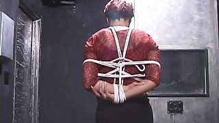 Alisha Angel & Rick Savage Bondage Clamps Hot Wax