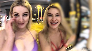 Cherry Kiss and Eliza Eves Enjoy Foursome Thrills