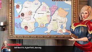 Hot Girl With Big Tits Rough Fuck With Alien Monster Cockham Superheroes 23