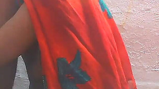 Busty Boobs Red Saree Sister in Law Fuck by Brother in Law