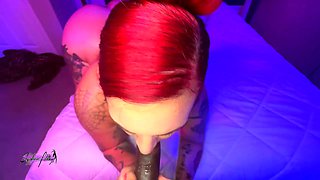 Tatted Latina Bounces Ass On hard BBC