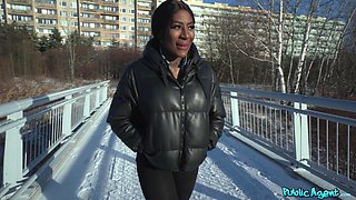 Filthy ebony cougar POV mind-blowing adult video