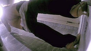 Hidden cam caught masturbating