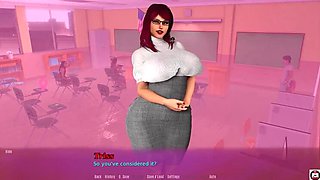 Step Mom & Teacher Fuck - Summer Sex with Big Tits MILF - Joy Stick Cinema