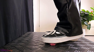 Your Mistress Heard You Hate Vans - Cock Balls Crush Trample, Shoejob, CBT, Trampling