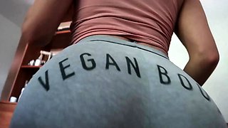 ASMR Claudy Step Sister And Step Brother Share Hotel Bed