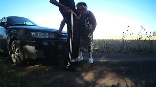he wrote publicly in nature fucked his girlfriend in her mouth and filled it with cum