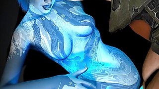 Master Chief Fucks Cortana Hard