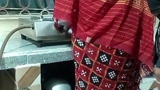 Desi Village Couple Homemade Sex in Kitchen