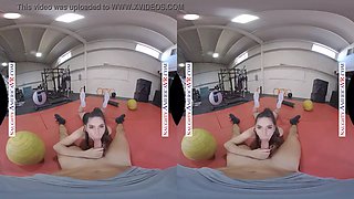 Naughty America - Gianna Gem Fucks you in the gym