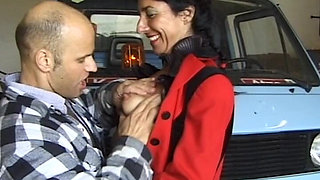 German Amateur Mature Hairy Pussy Brunette Fucked