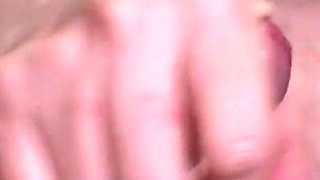 Handjob, Then Licking His Cum From My Hands