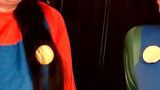 Halloween Cosplaying Smoke Break