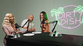 Kelsi Monroe gets fucked after recording a podcast episode