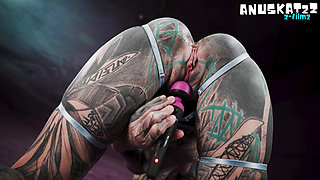 Tattoo Pierced Alt Girl Gives Sloppy BJ and Gets Anal Fucked