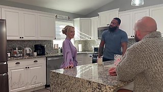 Cuckold Watches Wife Bang His Boss Interracial Sex