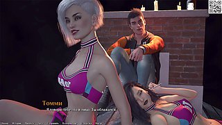 Manga-inspired action with big-boobed girls and steamy oral scenes