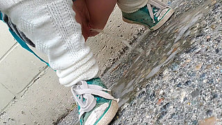 Piss Adventures at the Dumpster, Docks and Public Toilet