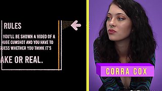 REAL OR FAUX - MEATY JIZZ SHOTS - Corra Cox
