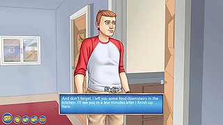 Landlady's naked surprise ignites wild, naughty passionate intimate play