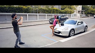 Hunt4k. uber-sexy brazilian lady was lounging on my car, then i fucked her decently