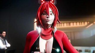 (Sharlean Tails) NIKKE Red Hood Anniversary.