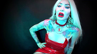 Cum Guzzling Chastity - Locktober, CEI, Autofellatio