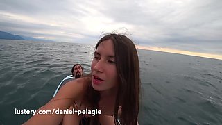 Horny GF outdoor breathtaking porn video