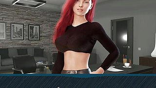 I fuck my red-haired assistant so she gets a new position