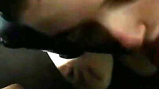 Cute College Girl Have a Threesome Blowjob with Her Dildo and Her Boy
