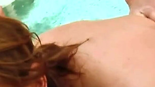 Horny Babe Squirts While Getting DP From Two Guys in Doctor Uniform