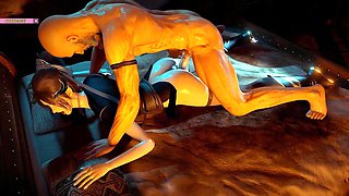 3D Goddess of Animation: Curves of Beauty - 3D Animation