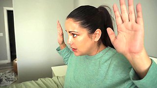 BBW Housewife hot nude video